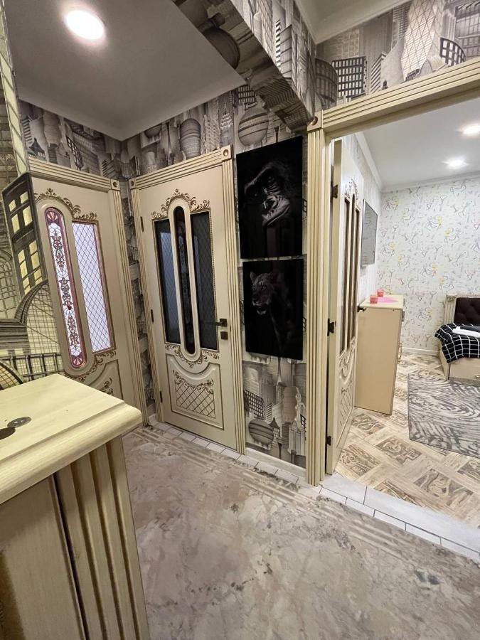 Уютная Трёхкомнатная Квартира В Центре Алматы Almaty Exterior foto